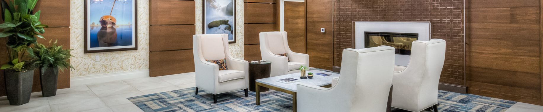 The Rennie foyer area with shared seating